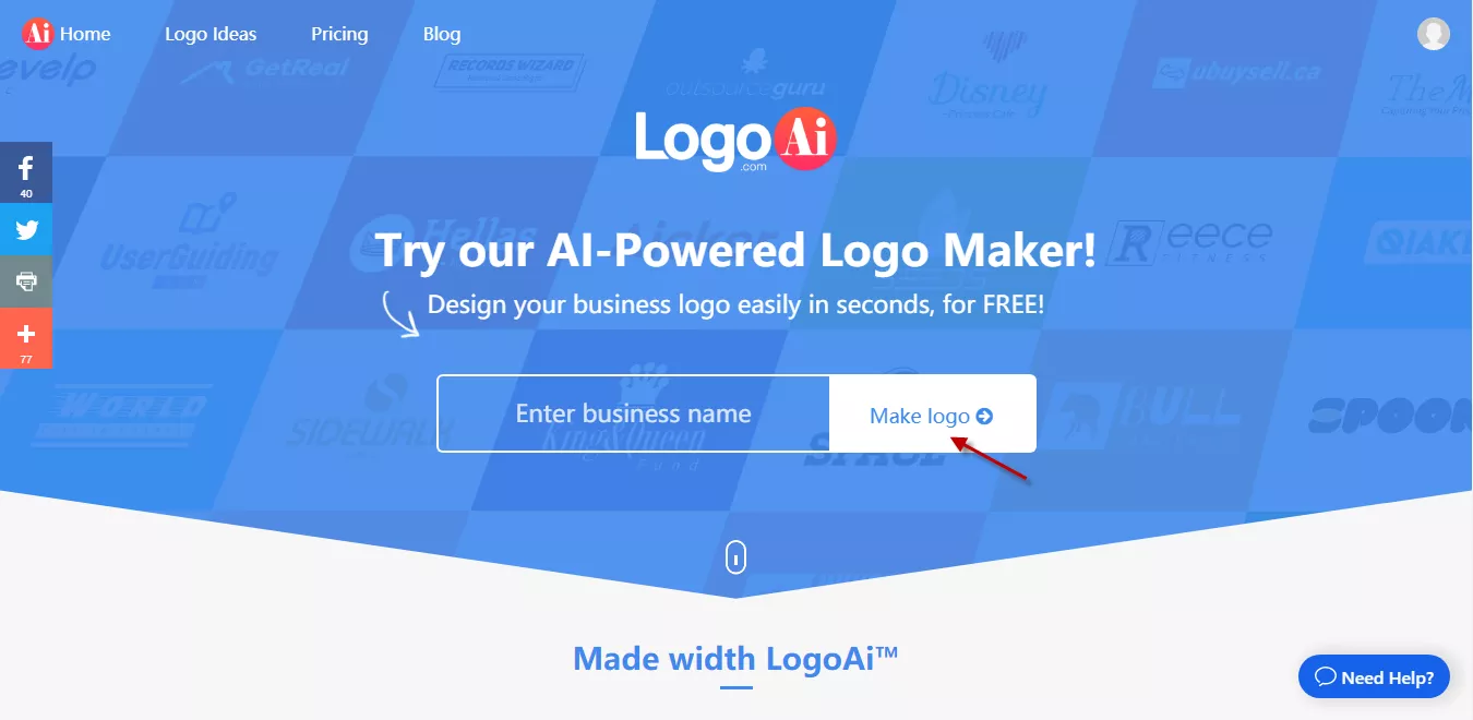 LogoAI: The Easiest-to-use AI Online Logo Maker
