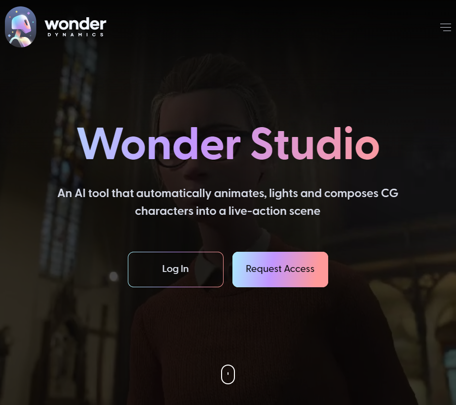 Wonder-Dynamics: CG Character Animation Automatic Synthesis AI Tool