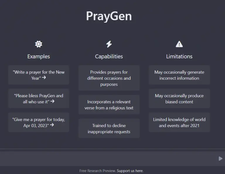 Praygen: Most Devotional AI Prayer Generator