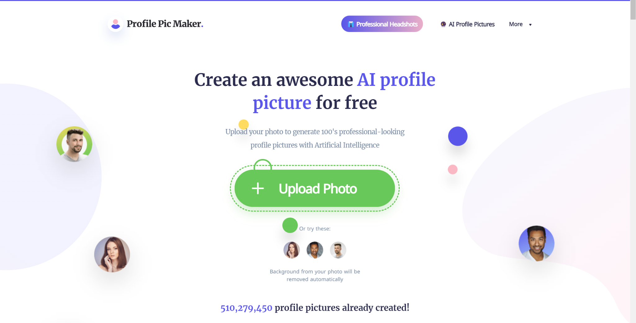 PFPmaker: Awesome AI Profile Picture Generator for Free