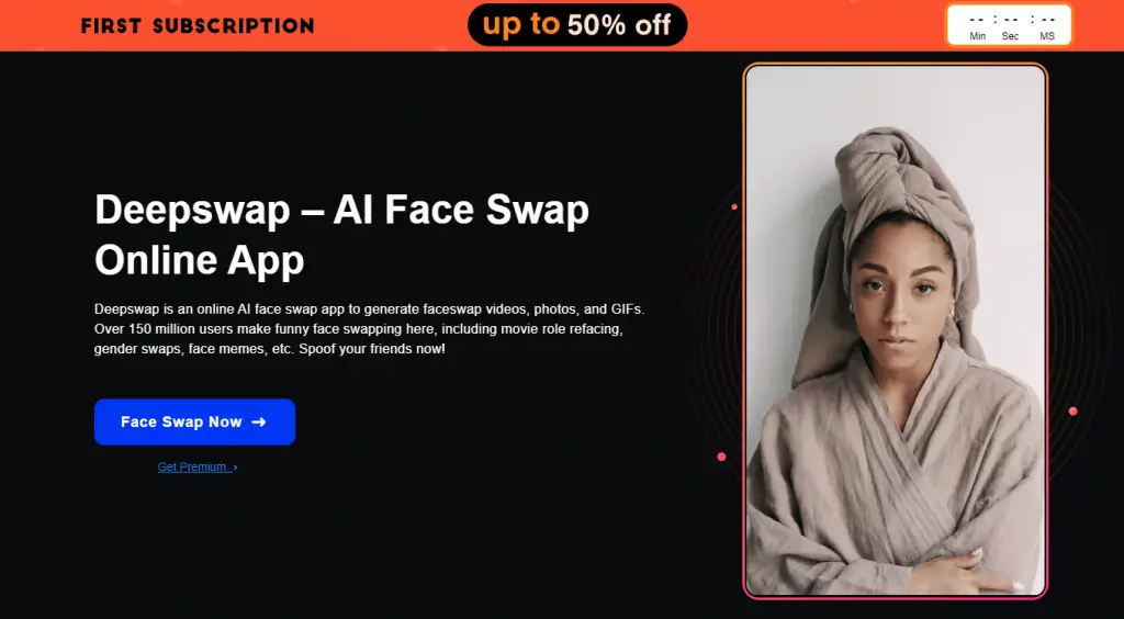 9. DeepSwap: "Revolutionizing Face Swapping"