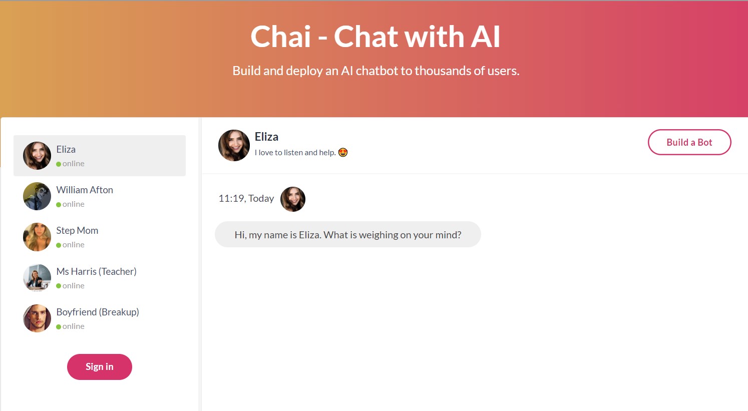 CHAT APP INTRO