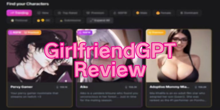 GirlfriendGPT homepage