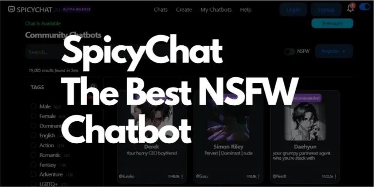 SpicyChat The Best NSFW Chatbot image