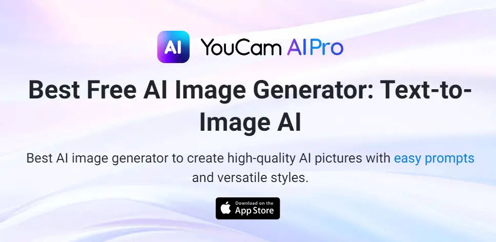 YouCam AI Pro homepage