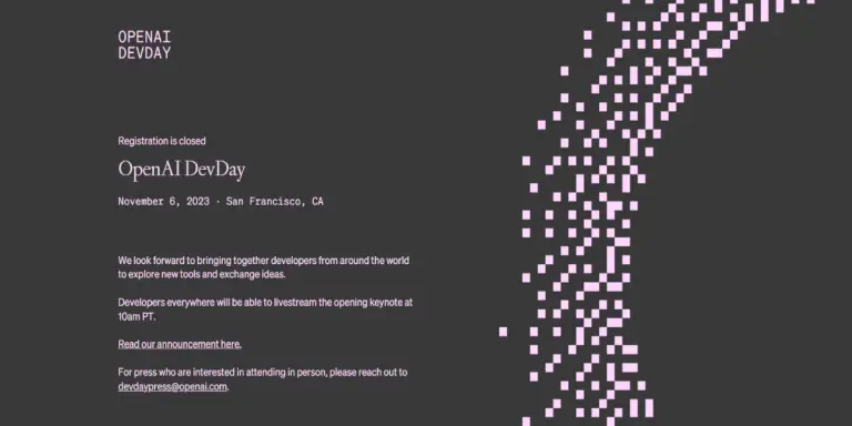 openai devday homepage