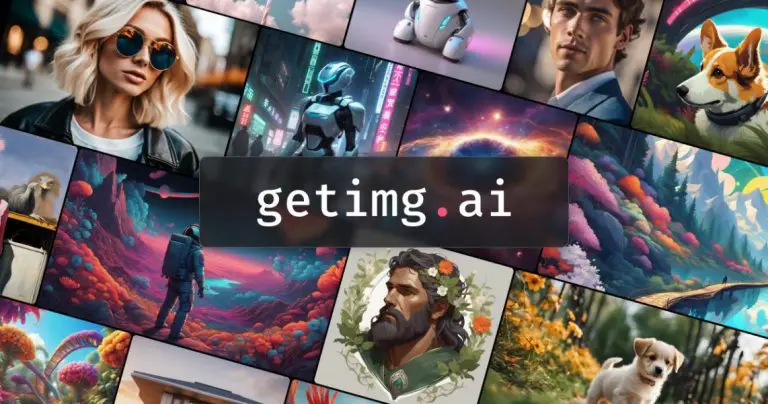 Getimg AI homepage