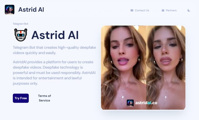 Astrid AI homepage