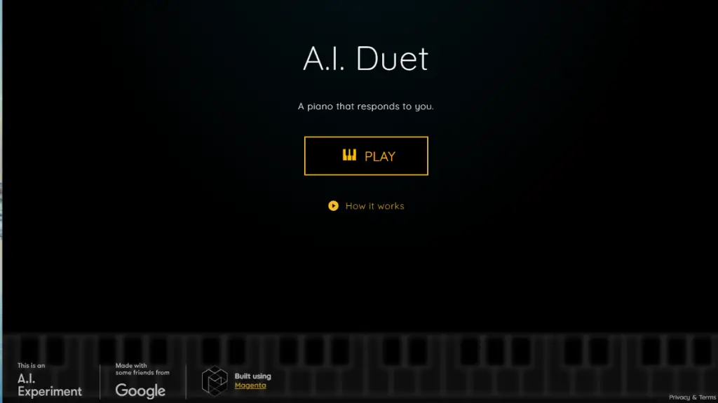 Duet AI homepage