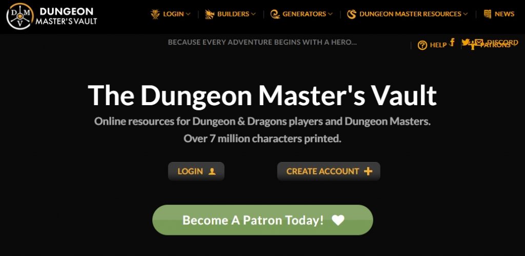 Dungeon Master’s Vault image