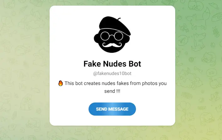 Fake Nudes Bot image