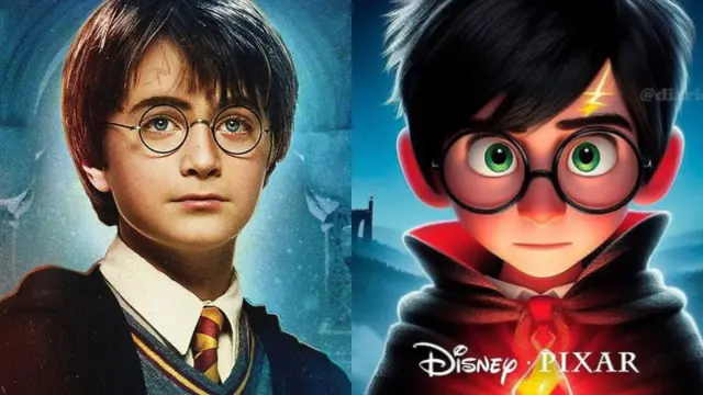 Harry potter pixar ai