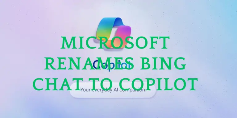 Microsoft Renames Bing Chat to Copilot image