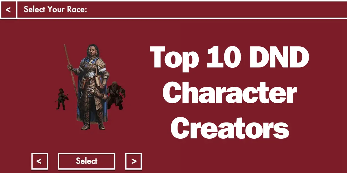 Top 10 DND Character Creators image