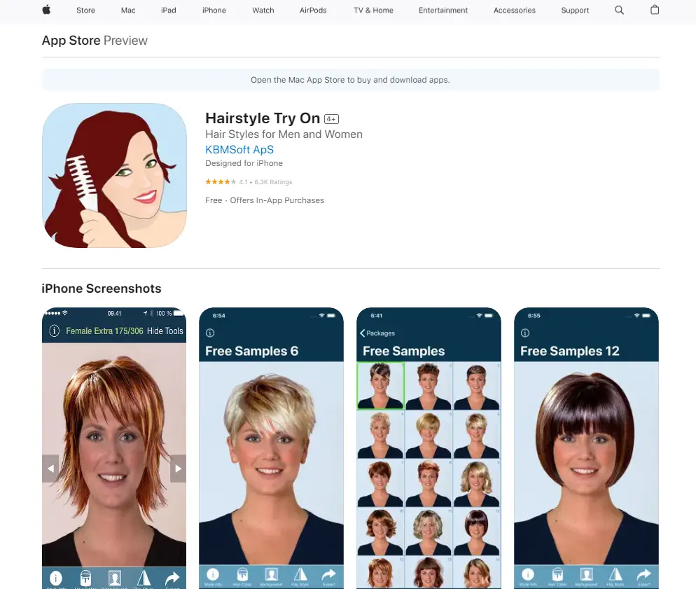 10 ＋ Best Free AI Hairstyle Changer Apps in 2024