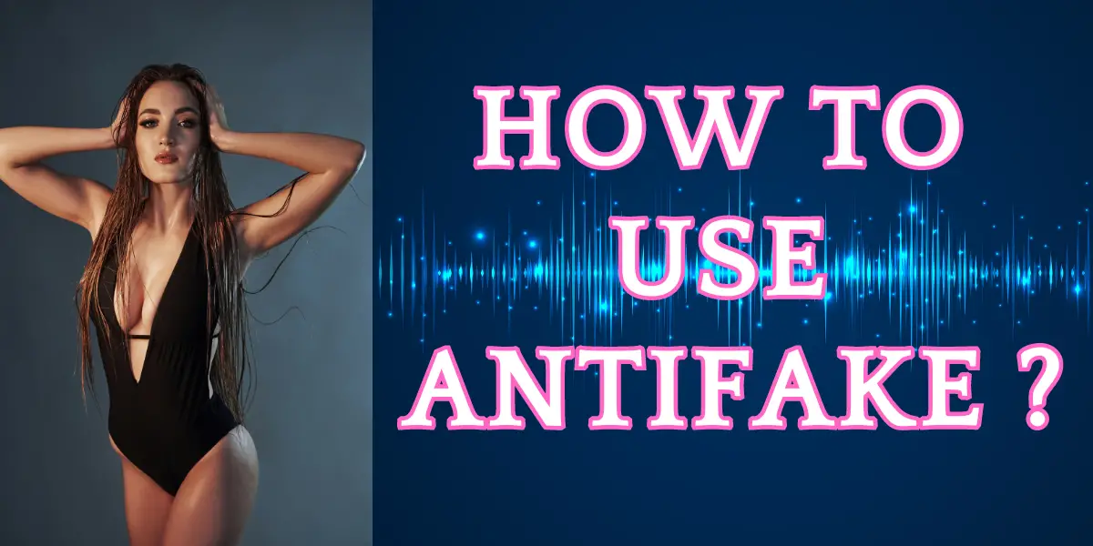 How to Use AntiFake iMAGE