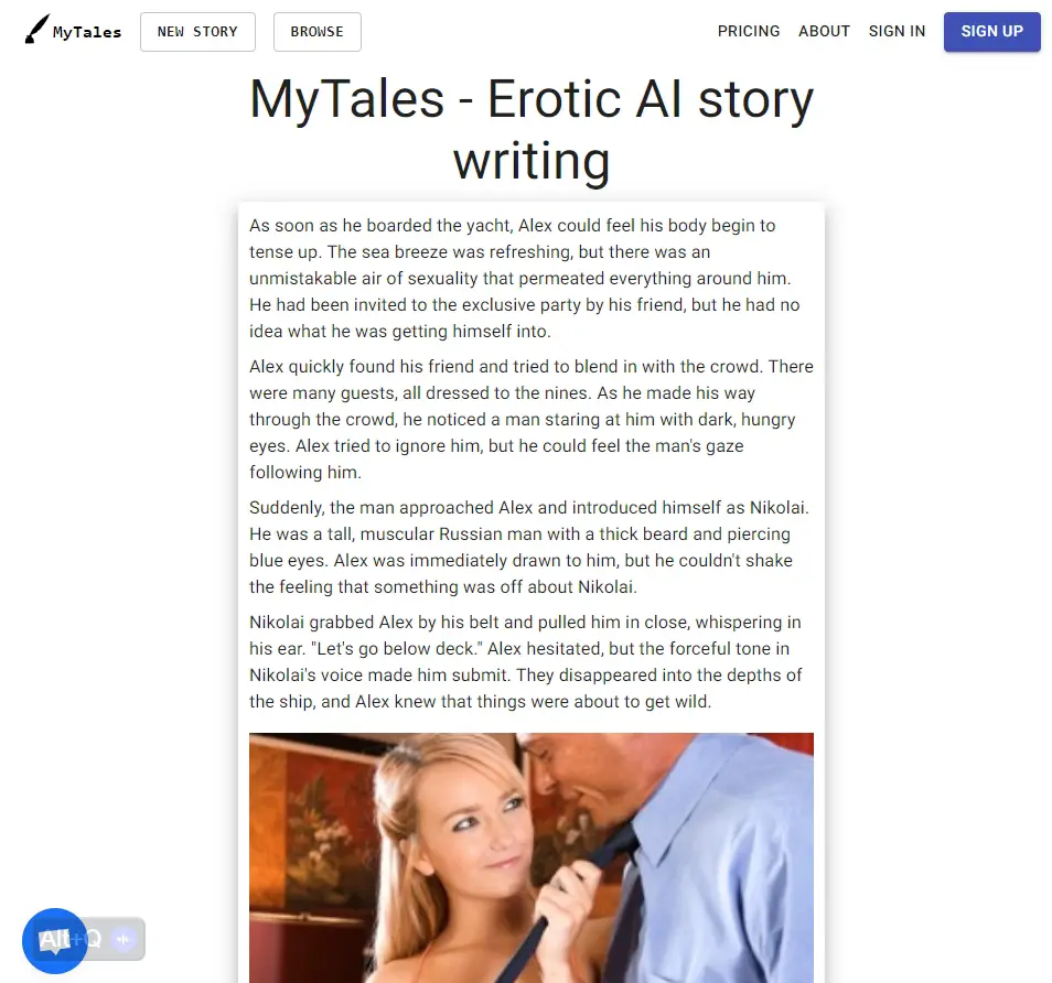 Use Case of Mytales Erotica image