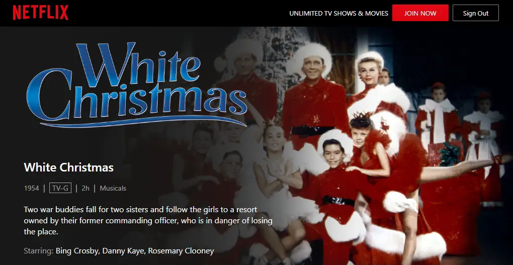 White Christmas image