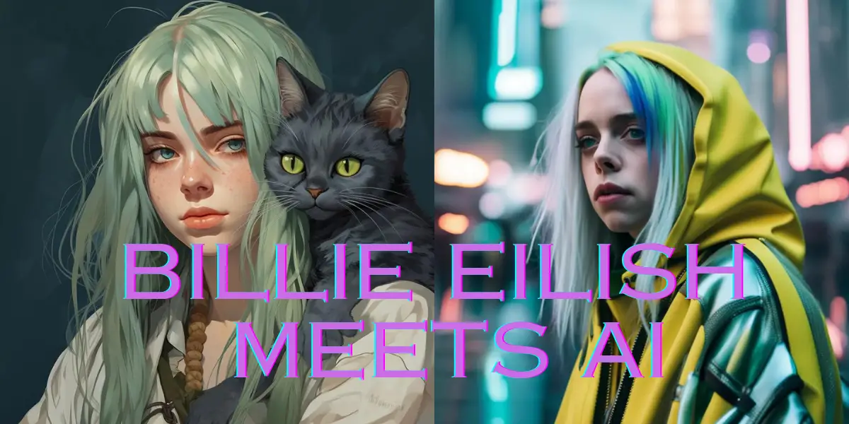 Billie Eilish Meets AI image