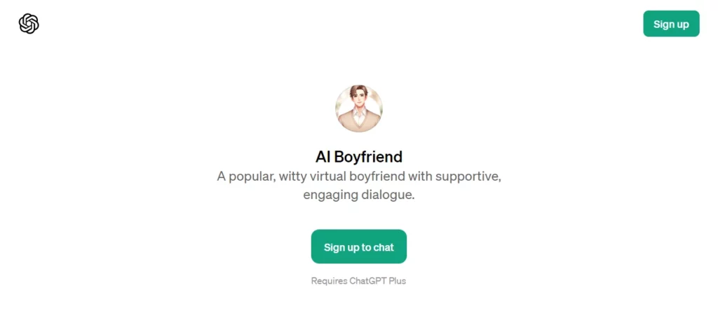 ChatGPT Boyfriend image