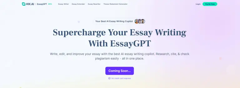 EssayGPT: A Leading AI Essay Writing Copilot