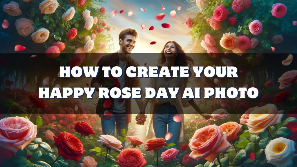 happy rose day ai photo