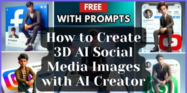 How to Create 3D AI Social Media Images with AI Creator image