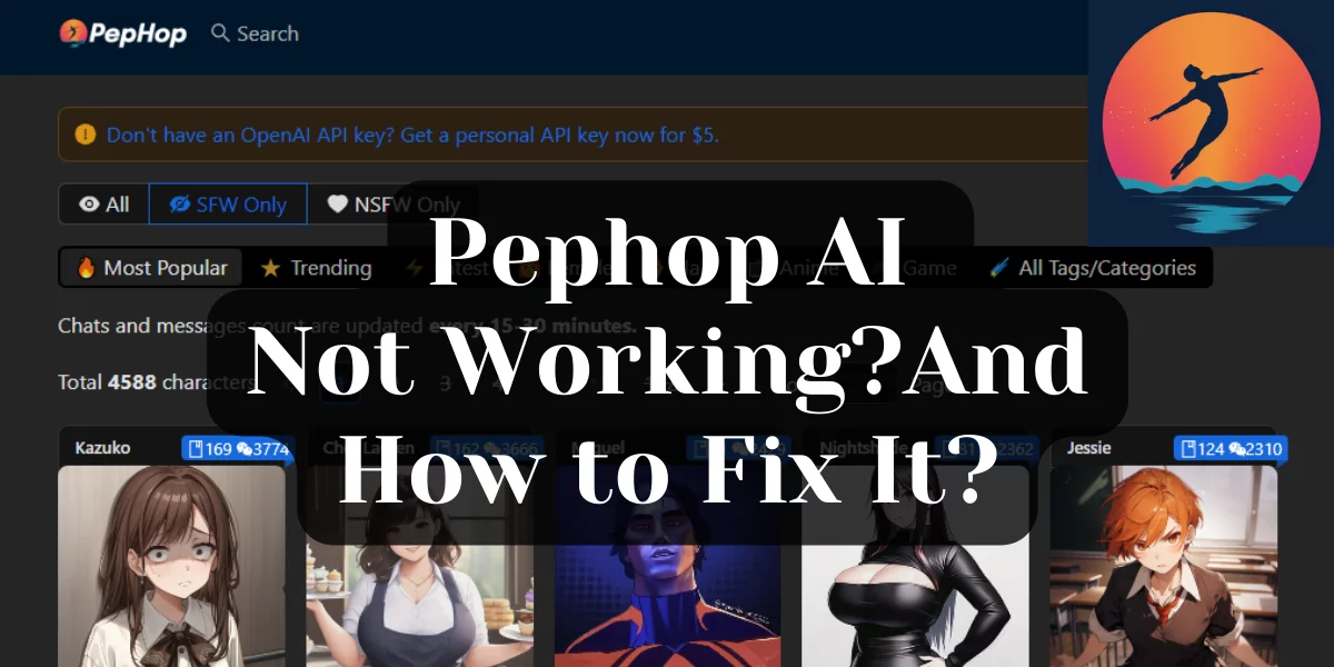 Pephop AI Not Working image