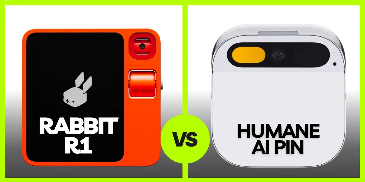 Rabbit R1 VS Humane AI Pin image