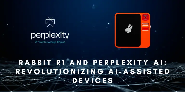 Rabbit R1 and Perplexity AI image