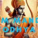 Ram Mandir Ayodhya AI image