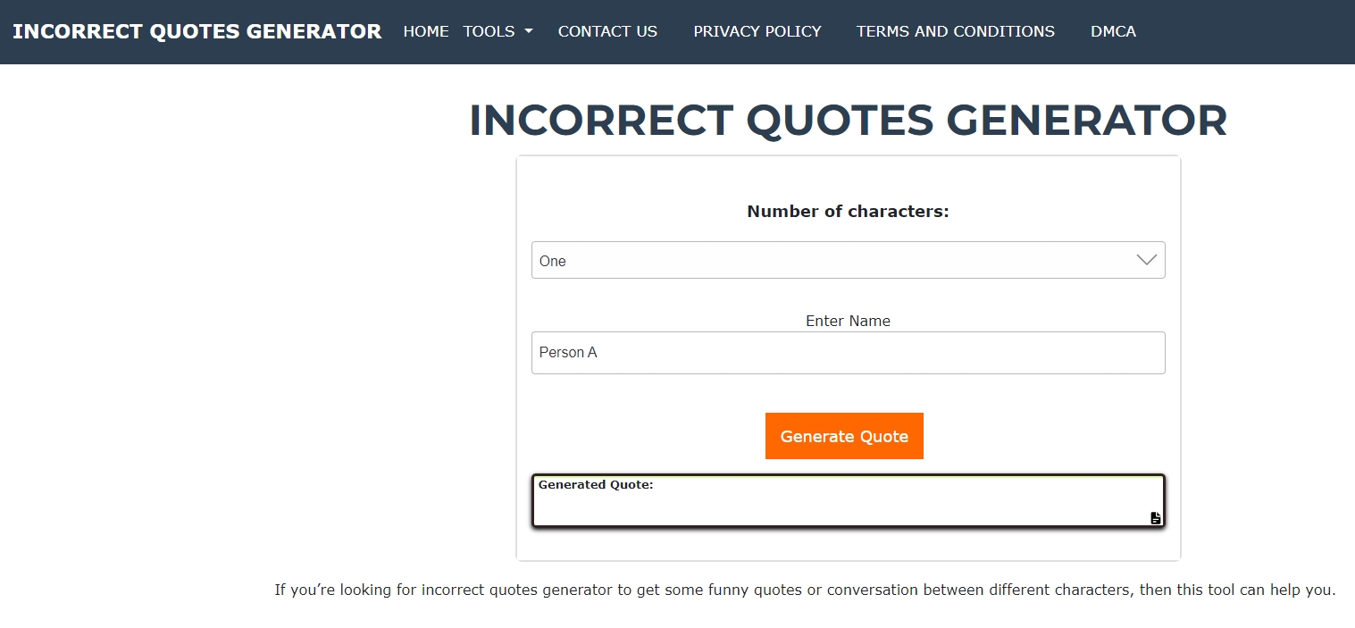 10 Best Incorrect Quote Generators 2024
