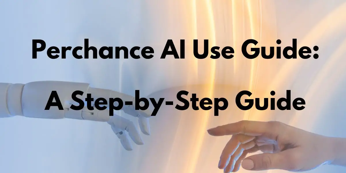Perchance AI Use Guide cover