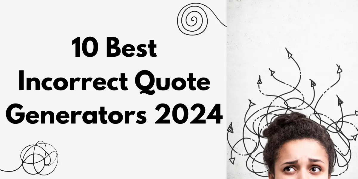 best incorrect quote generators cover