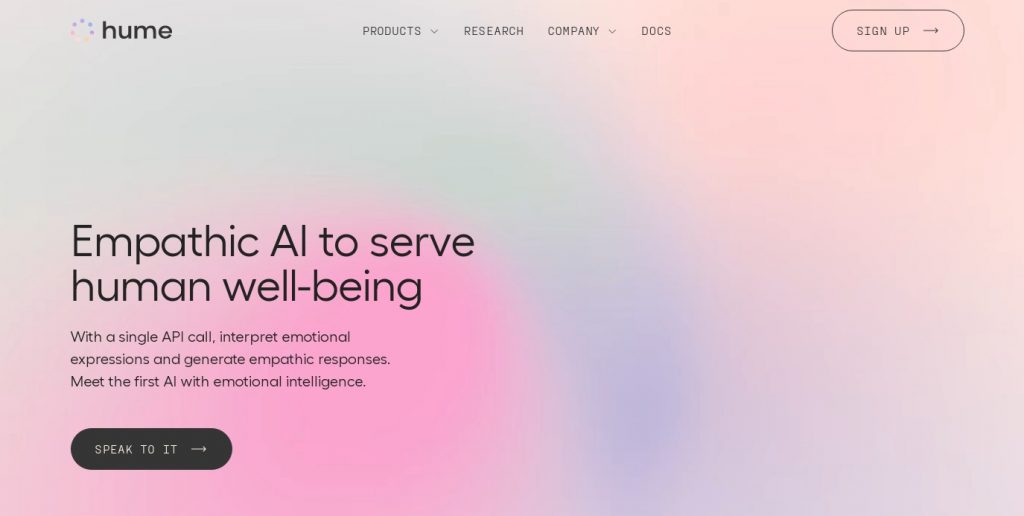 evi-ai-homepage