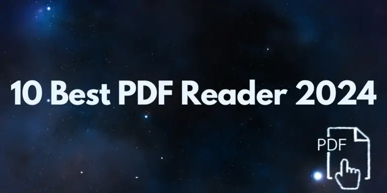 10 Best PDF Reader 2024 cover