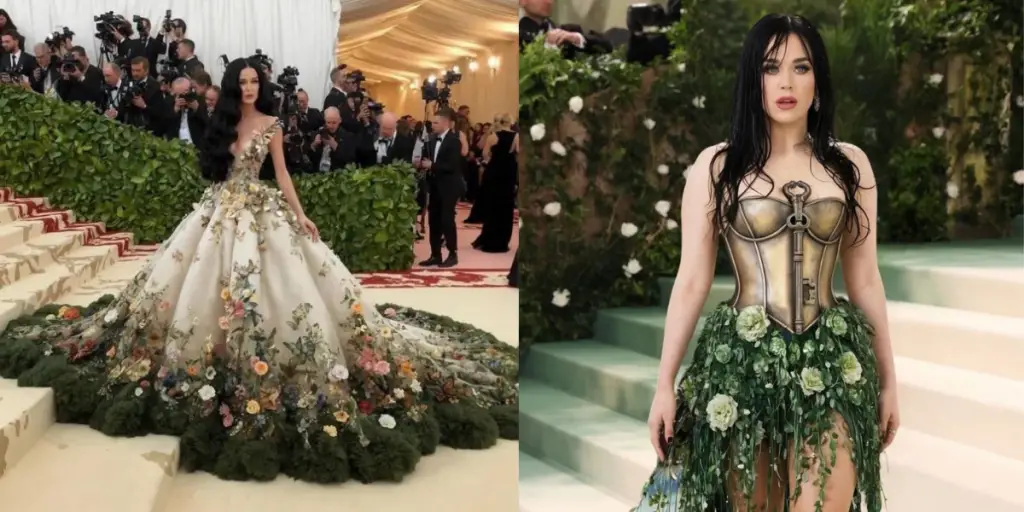 Katy Perry AI-generated met gala photo image
