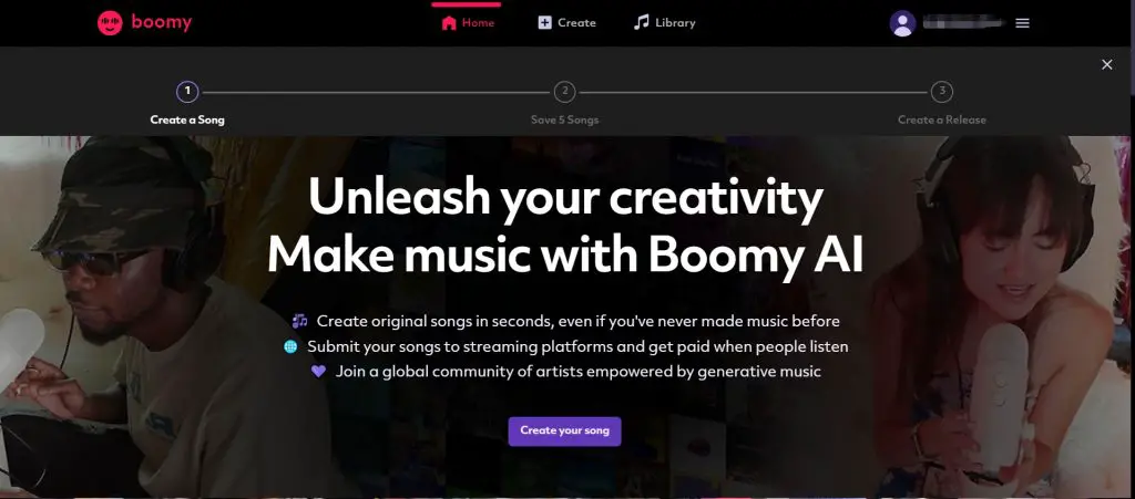 boomy-homepage