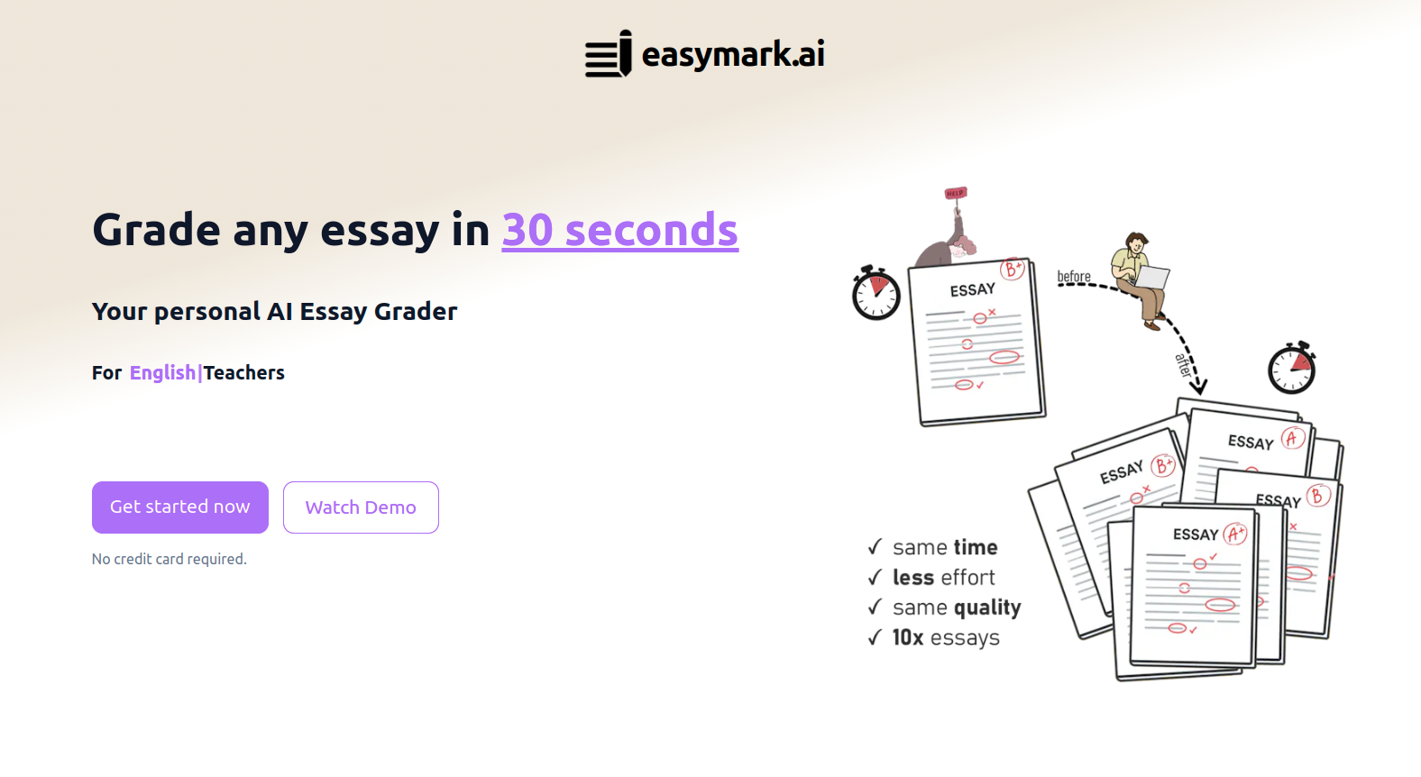 EasyMark.ai banner