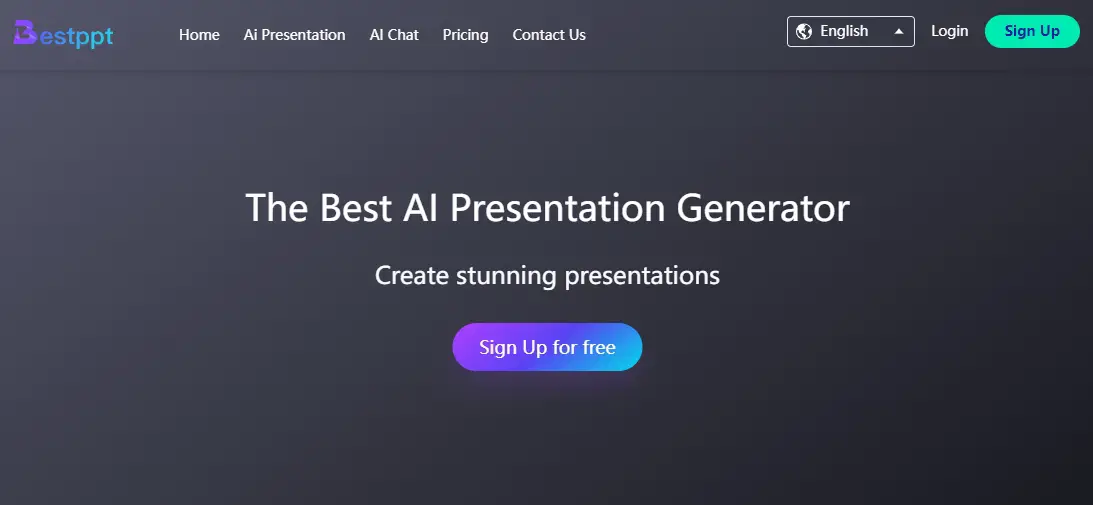 Bestppt-ai-homepage