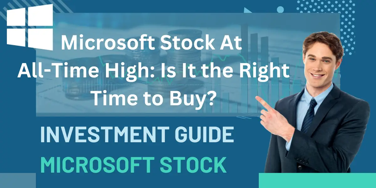 Microsoft Stock at All-Time High image