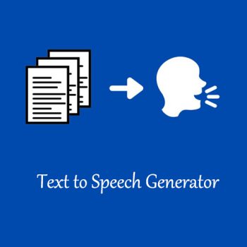 text-to-speech-generator